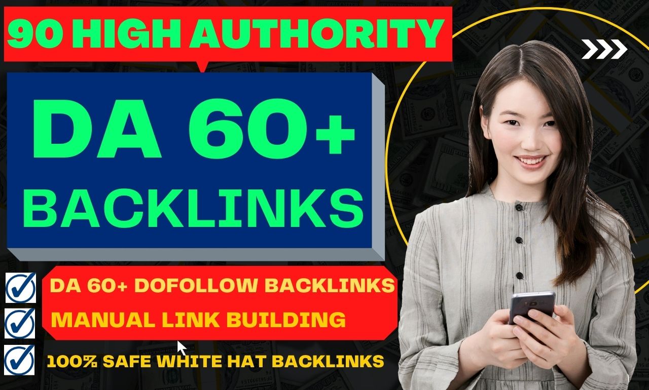 I will provide white hat manual link building dofollo...
