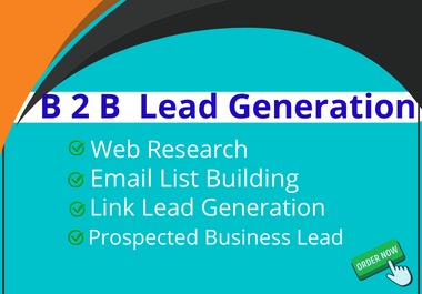 I will provide 50 Lead generation with targeted email...
