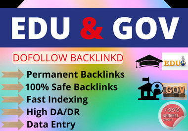I will make 30 high quality Edu gov backlinks dofollo...