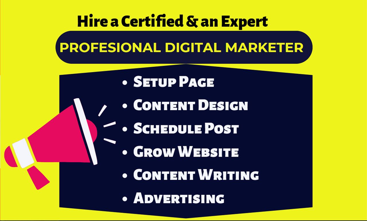 SEO and social media or digital marketing service