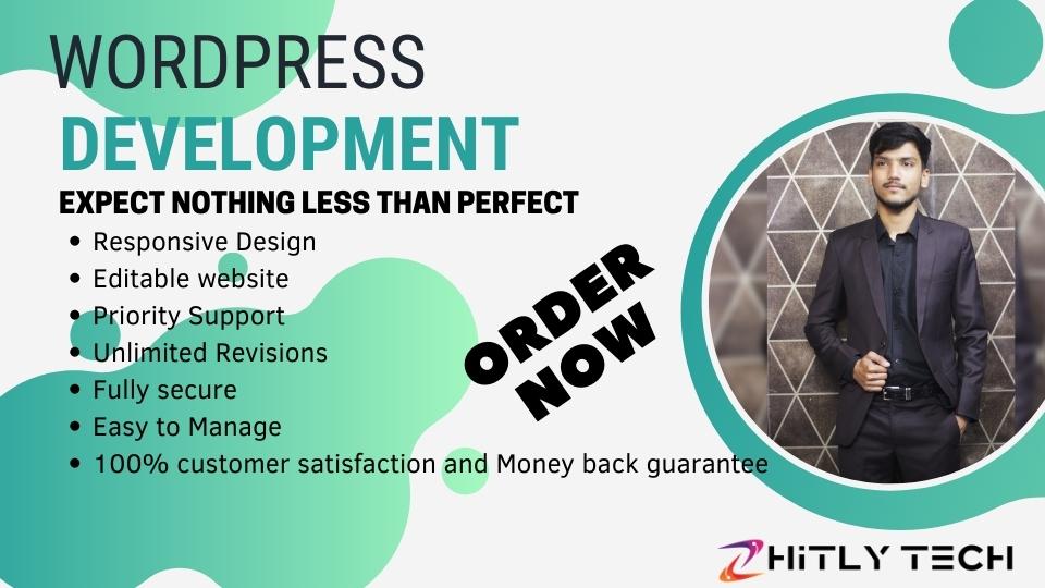 I will make your WordPress website and CMS website de...