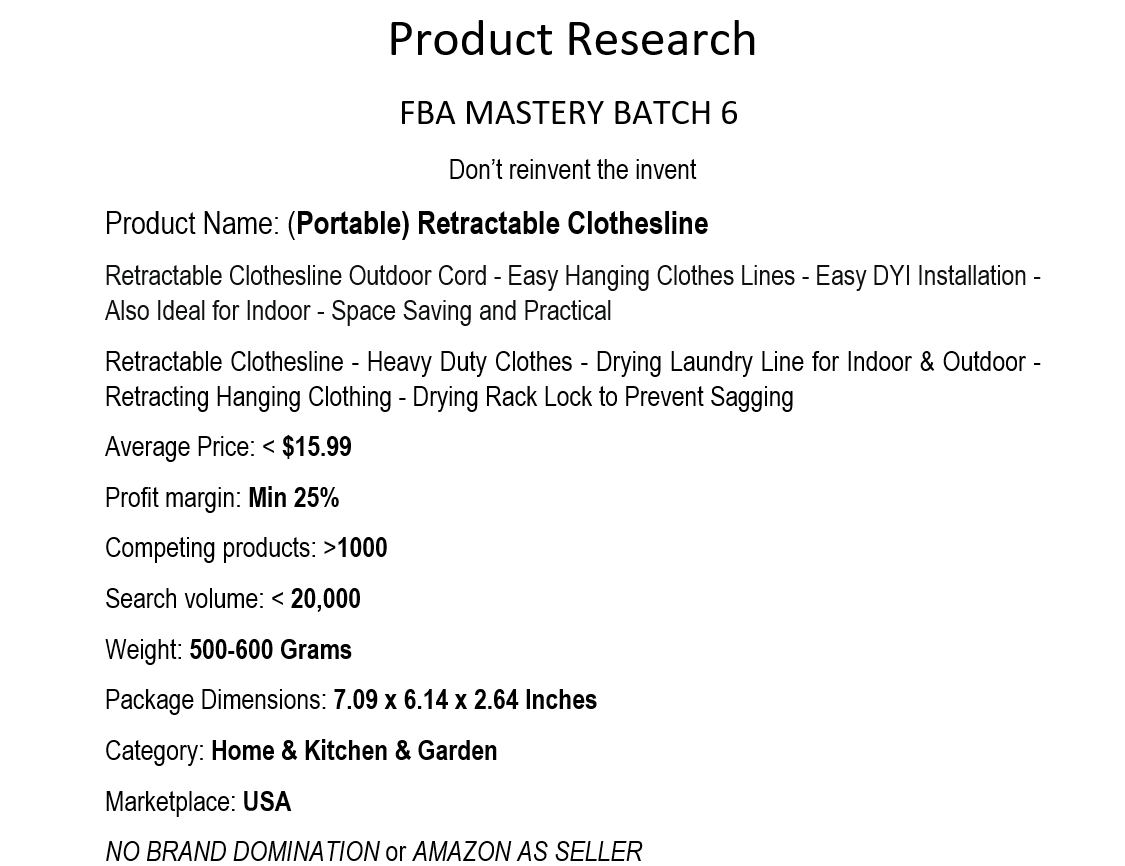 I will do product research and hunting of wholesale a...
