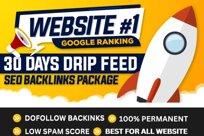 SEO Rankings with a ONE MONTH Drip Feed Backlinks Pac...