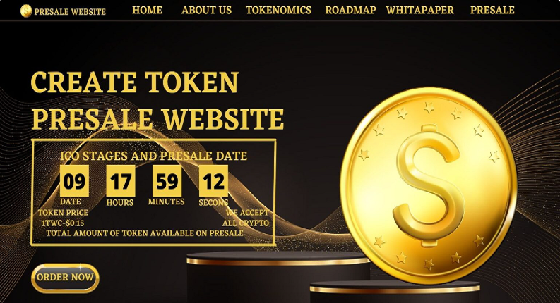 I will Create crypto landing page, crypto website, ...