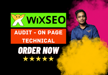 I will do Wix SEO to rank your Brand on Google top Po...