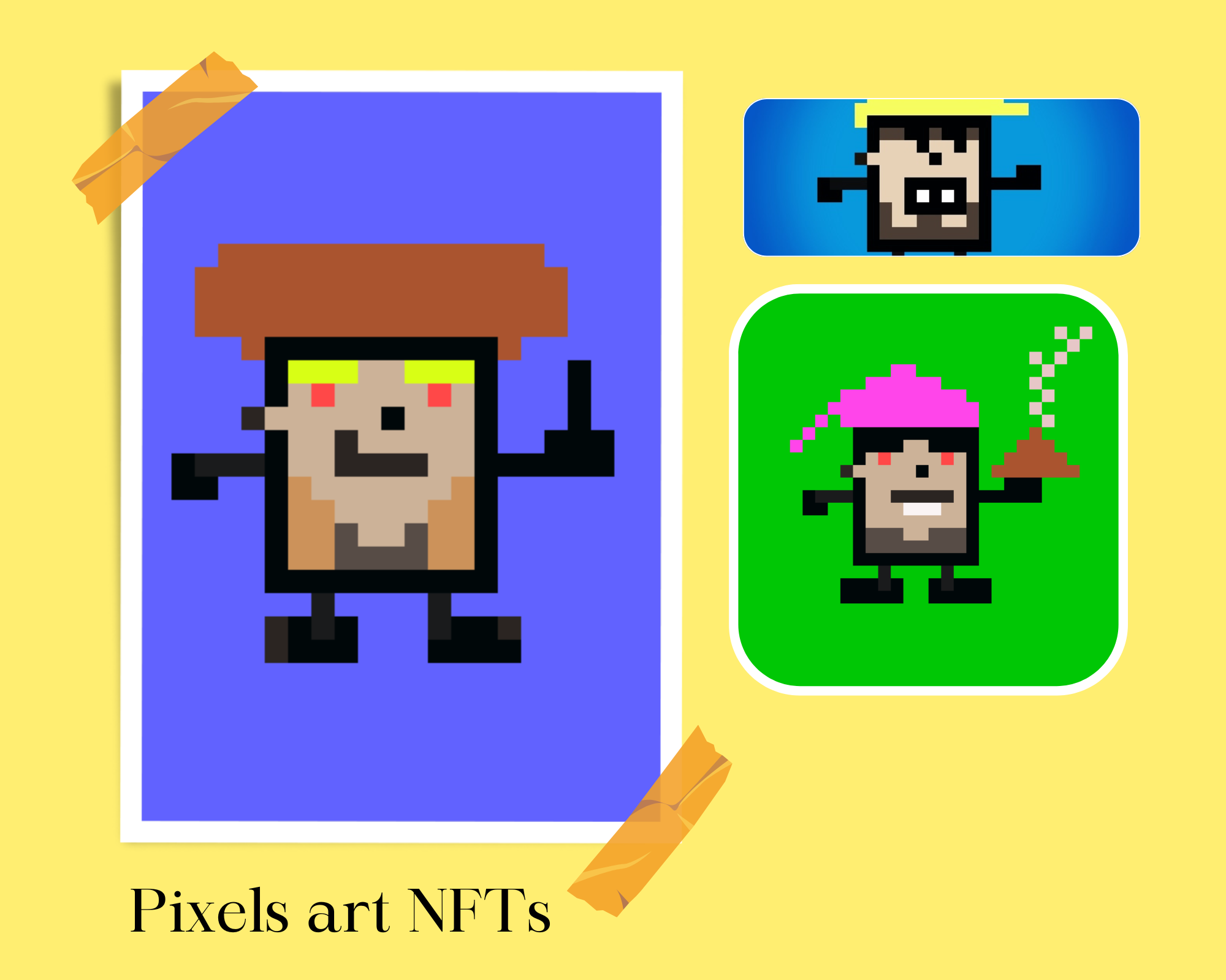 I will create a amazing NFT art design for you