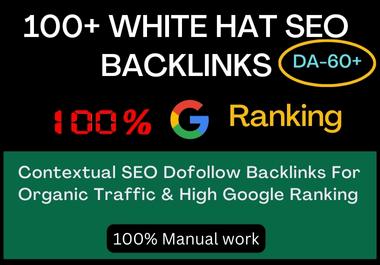 I will create 100 high-quality contextual SEO dofollo...