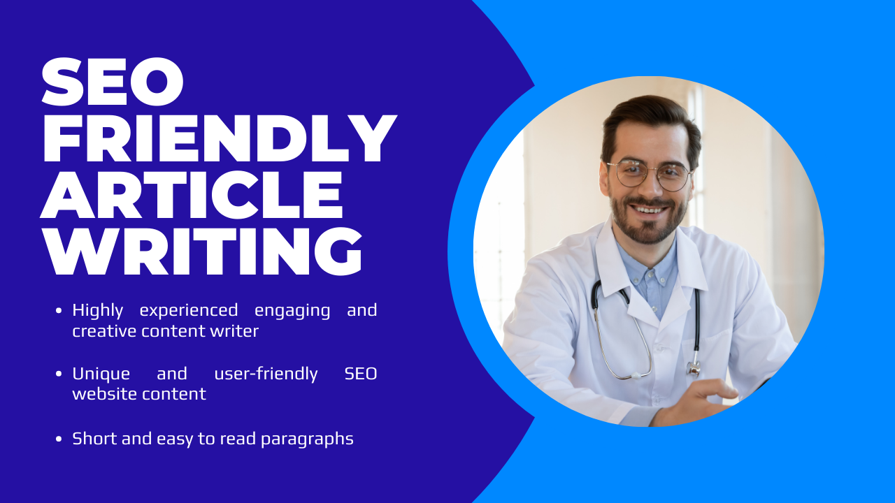 I Will Write a UNIQUE 1000 Word SEO ARTICLE/Blog