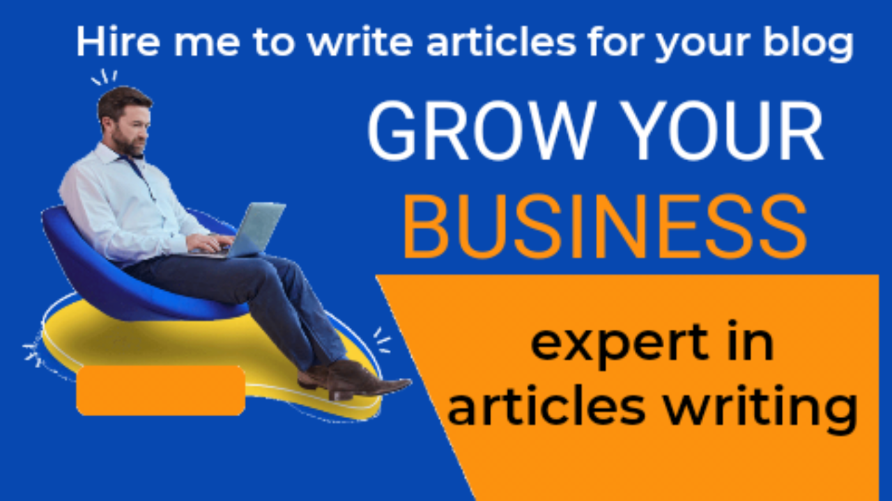 I will write unique & engaging article for your b...