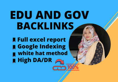 I will provide 30 Edu and gov backlinks in high autho...