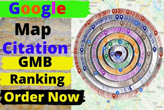 I will do 1000+ google maps Citations for GMB ranking...