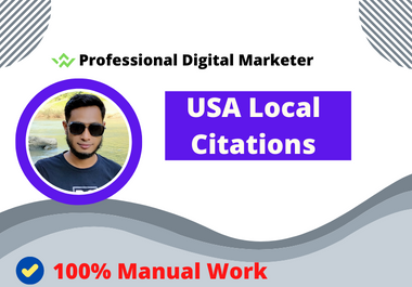 I will Do Manual TOP 100 Local Citations for Local SE...