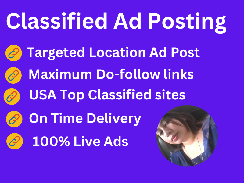I will provide 60 ad posting for google top ranking a...