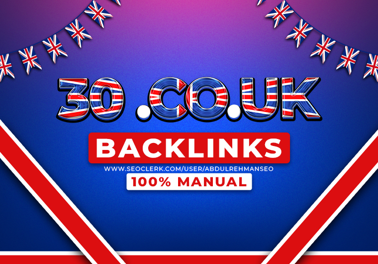 30. co. uk High Authority Backlinks UK SEO