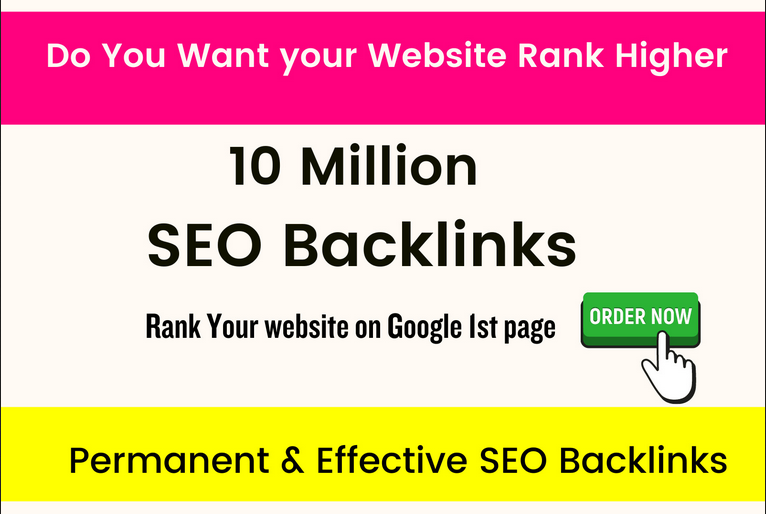 10 million contextual SEO backlinks for faster index ...