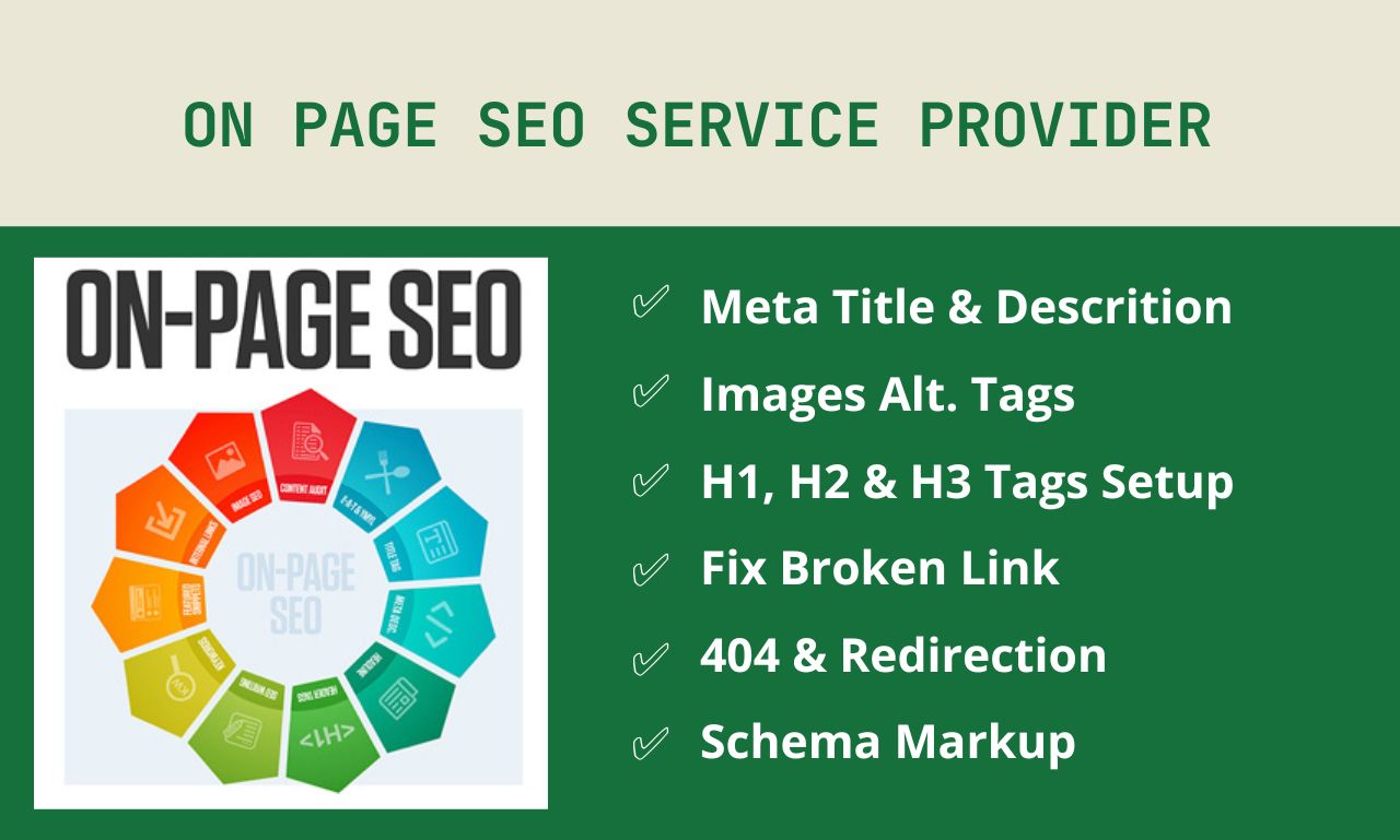 Complete On Page SEO Service for Your Website or Web ...