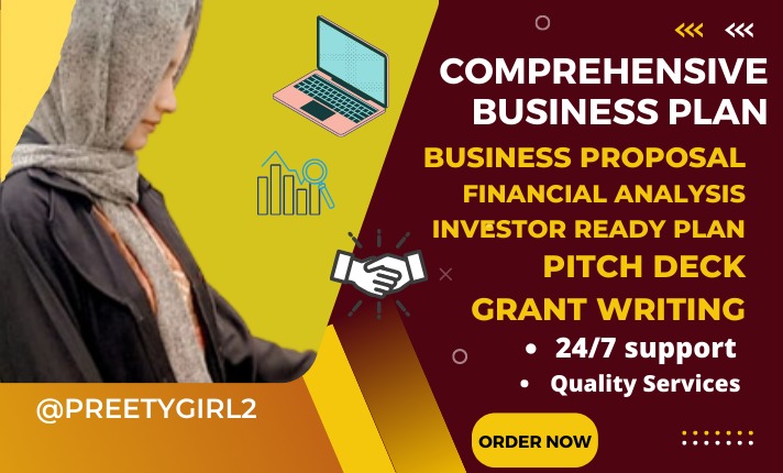 I will develop an investor ready business plan for st...
