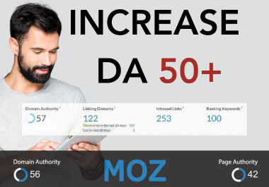SEO Excellence Elevate Your Website's MOZ DA to 50+ S...