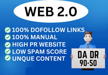I will build 100 high authority dofollow web 2.0 SEO ...