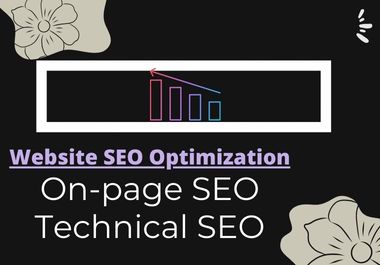 I will do website optimization with on-page SEO and t...