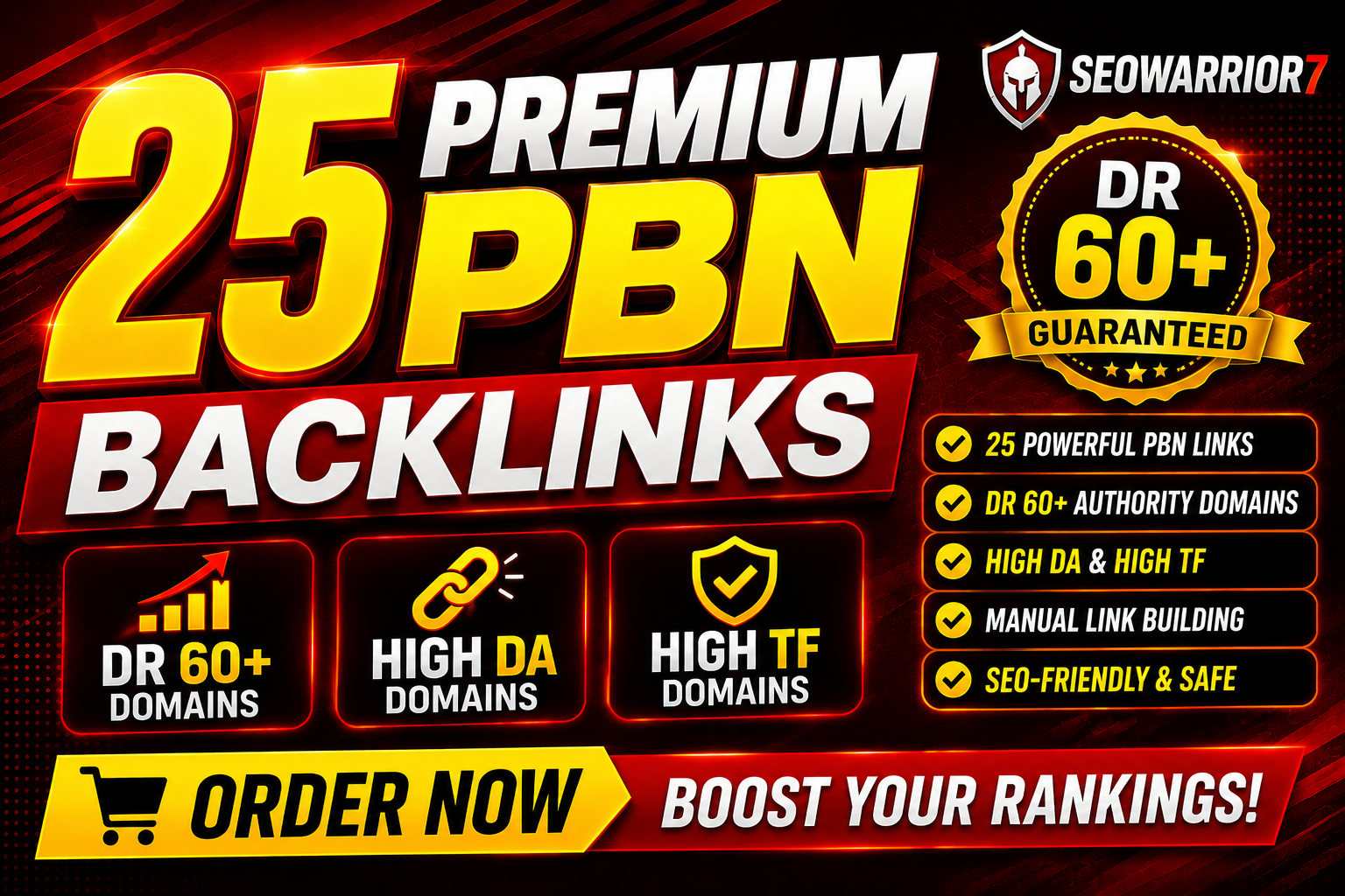 Premium DR60 Plus Unique 25 PBN Homepage backlinks HI...