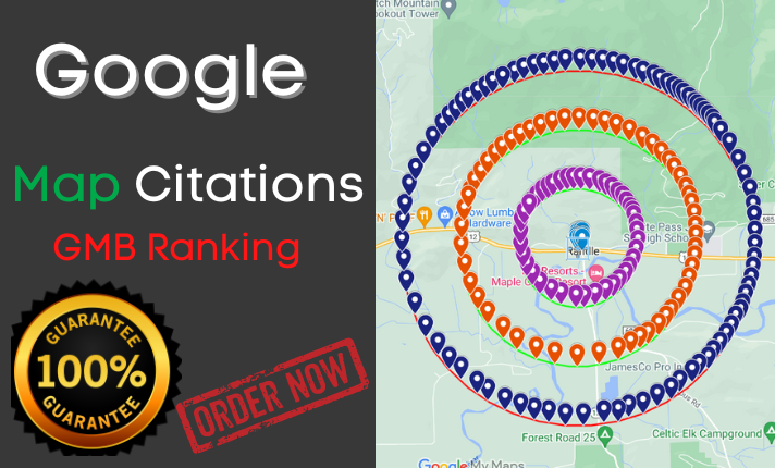 I will do 6,000 google maps citations for local SEO a...