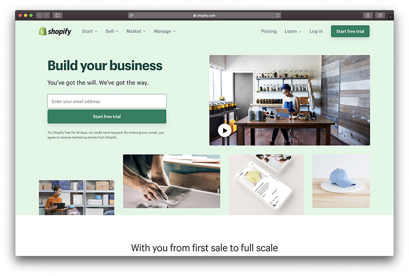 I will create responsive shopify website design, sho...