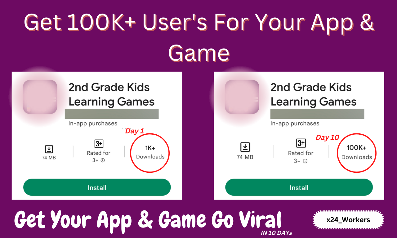 I Will Generate 100K+ Genuine User's For Your App or ...