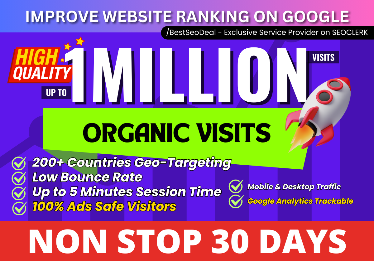 Dominate Google Rankings with Up to 1Million Geo-Targ...