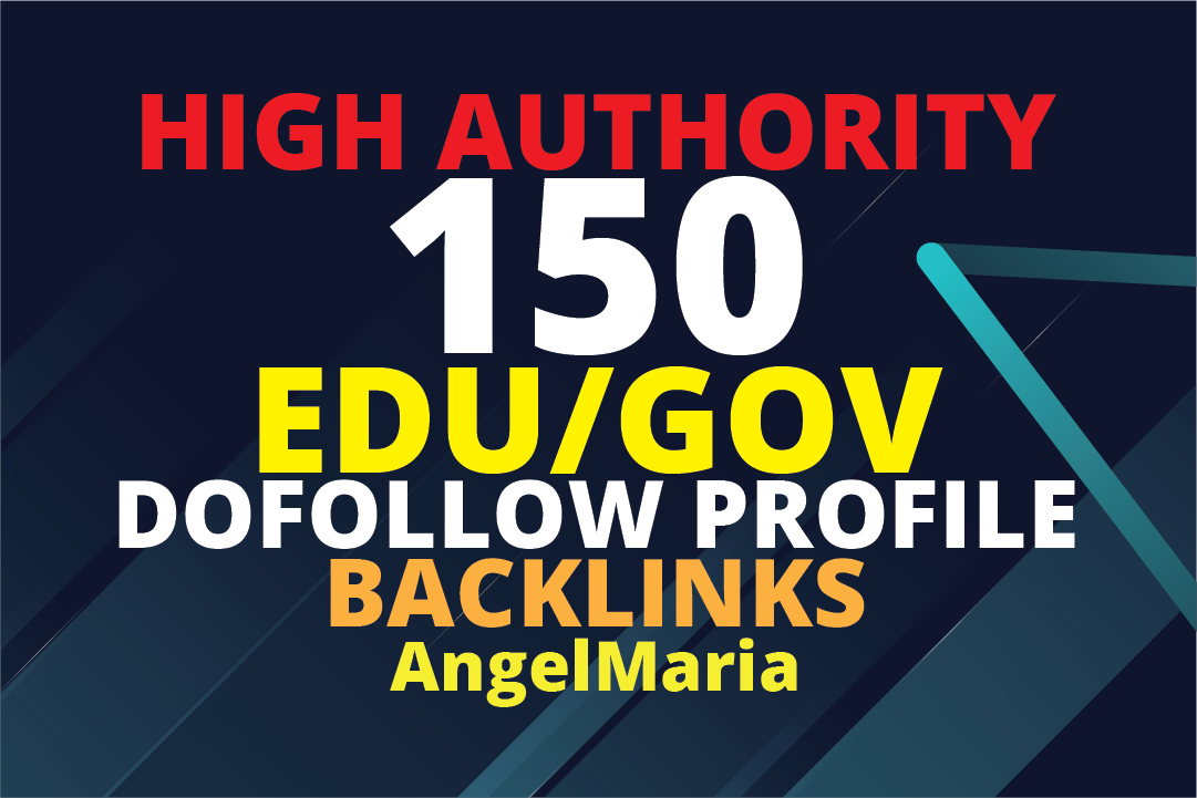 Permanent 150+ High Authority EDU/GOV link building D...