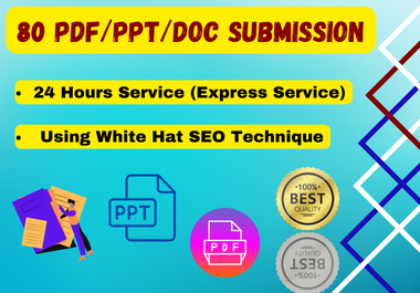 I will manually submit 100 images, PPTs, or PDFs to...