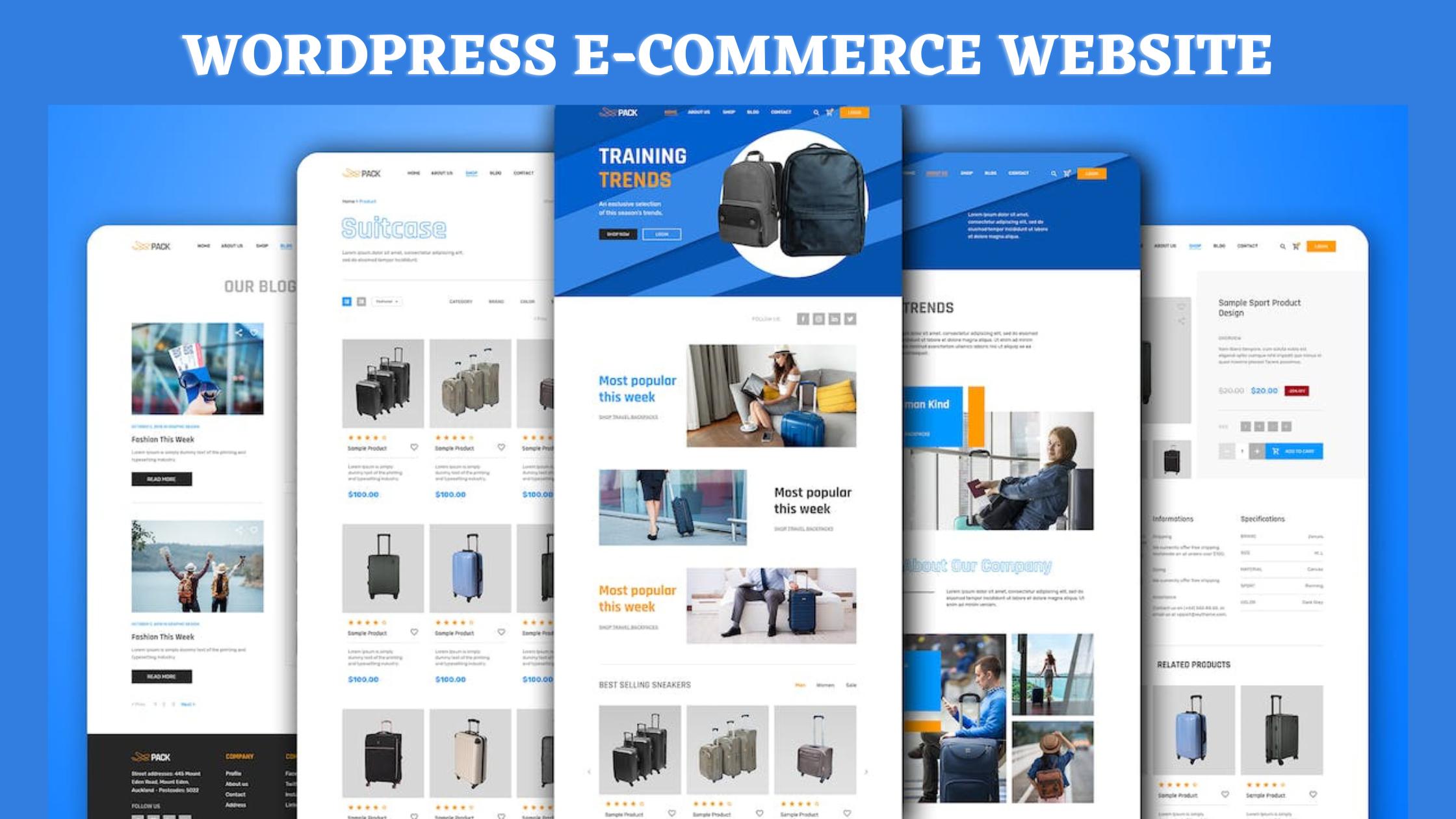 I will develop wordpress ecommerce & woocommerce ...