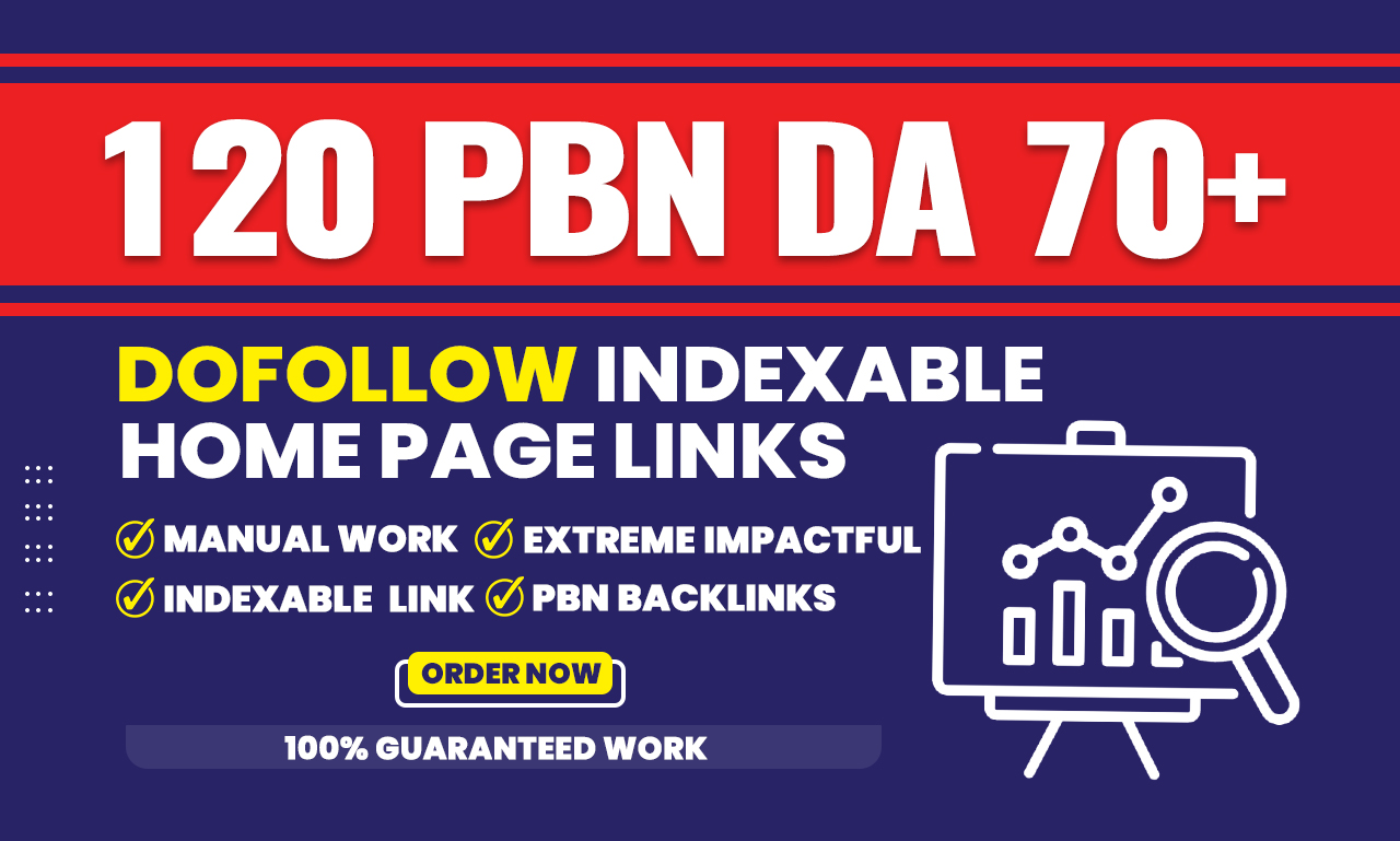 120 PBN DA 70+ Bullet Proof Extreme Impactful Dofollo...