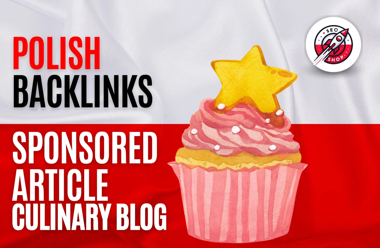 Guest post in food and cakes niche Polish blog