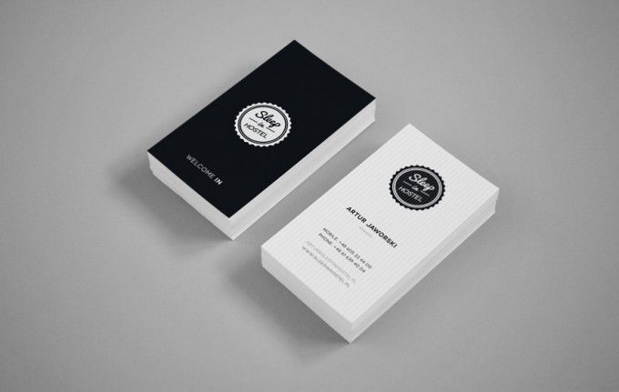 I will do minimalist business card or modern business...