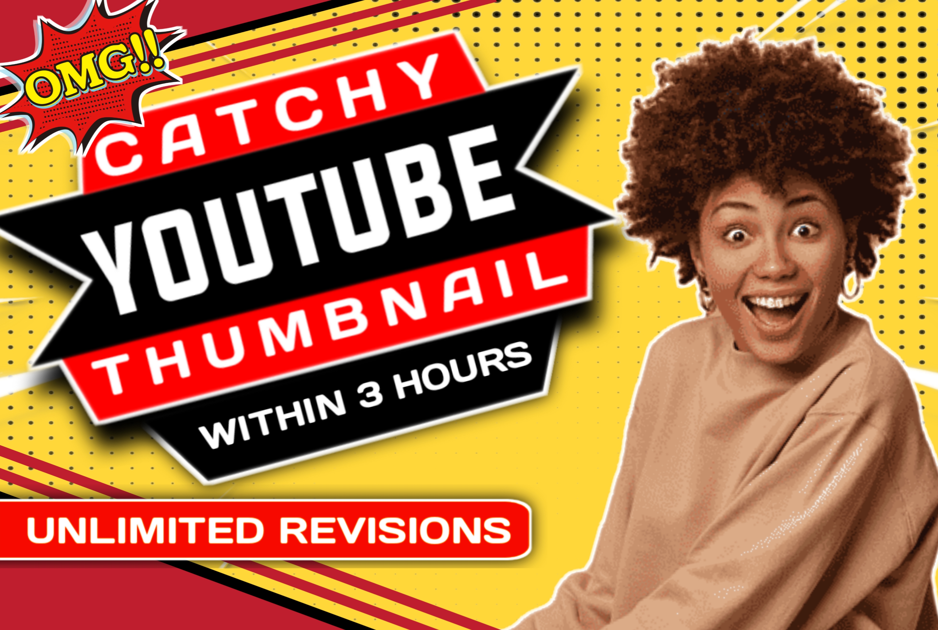I will create thumbnail all social media post covers ...