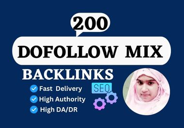 I will do 150 high authority mixed SEO dofollow backl...