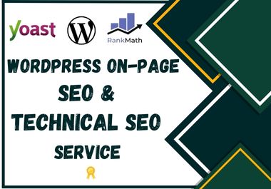 Complete WordPress onpage SEO and technical SEO optim...