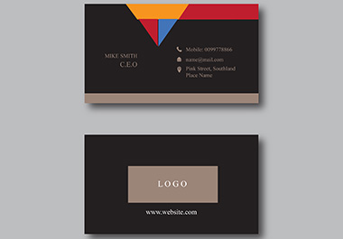Business Card design with Smart look