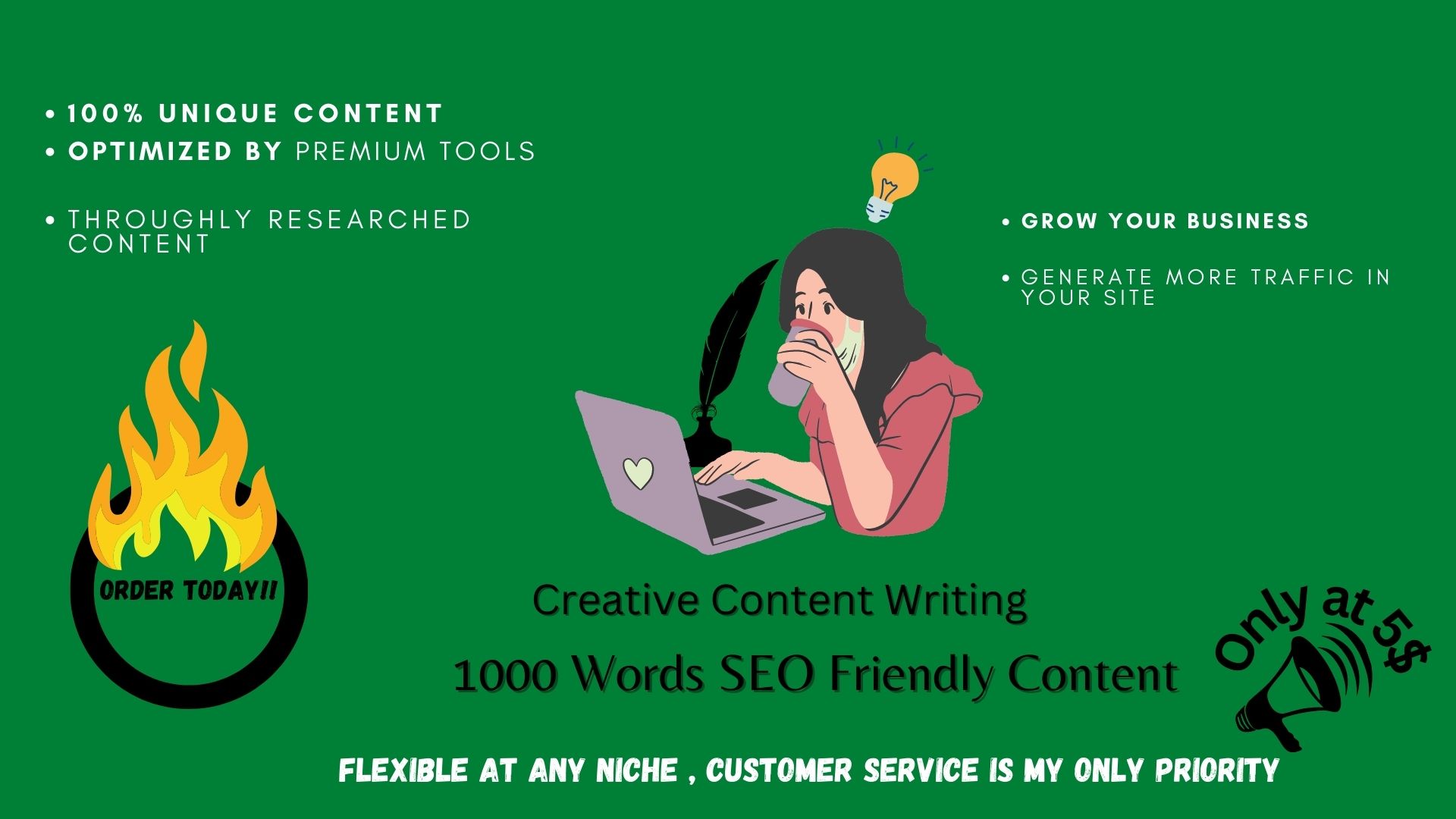 I will write 1000+ words SEO friendly unique Article/...