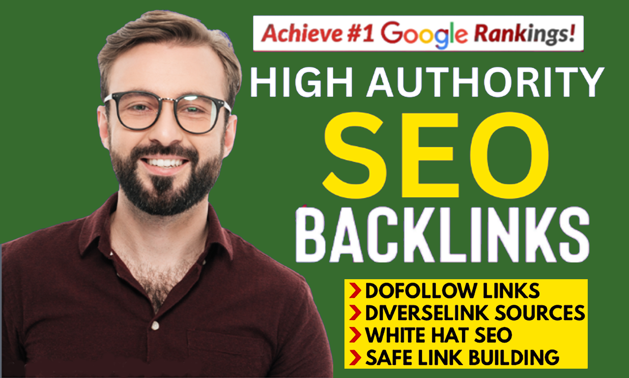 I will do contextual backlinks, SEO link building fo...