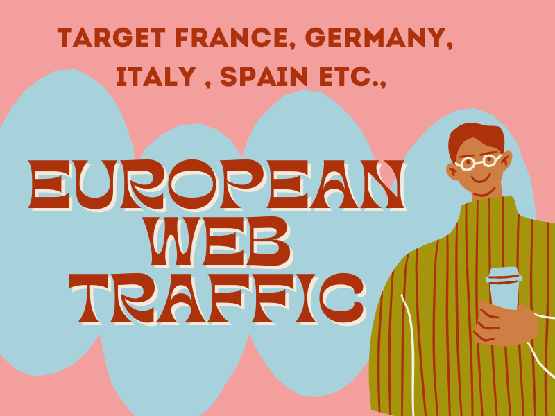 I will bring real 10K visitors targeted france german...