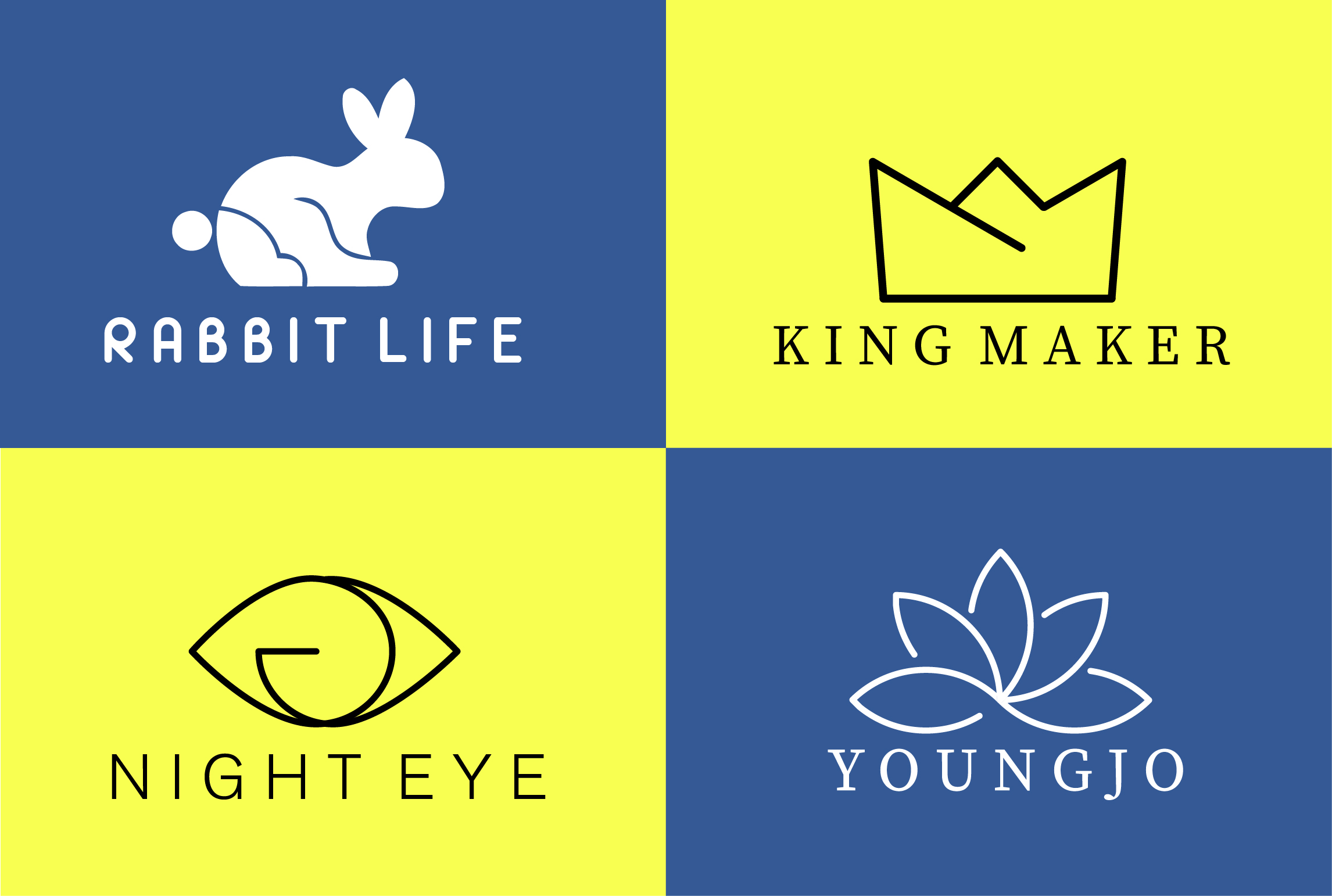 I will design elegant minimalist logo for you