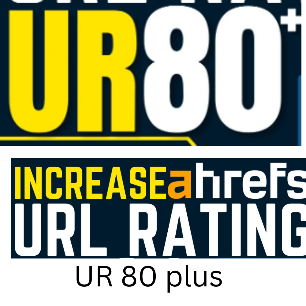 Increase ahrefs url rating to 80 plus with seo backli...