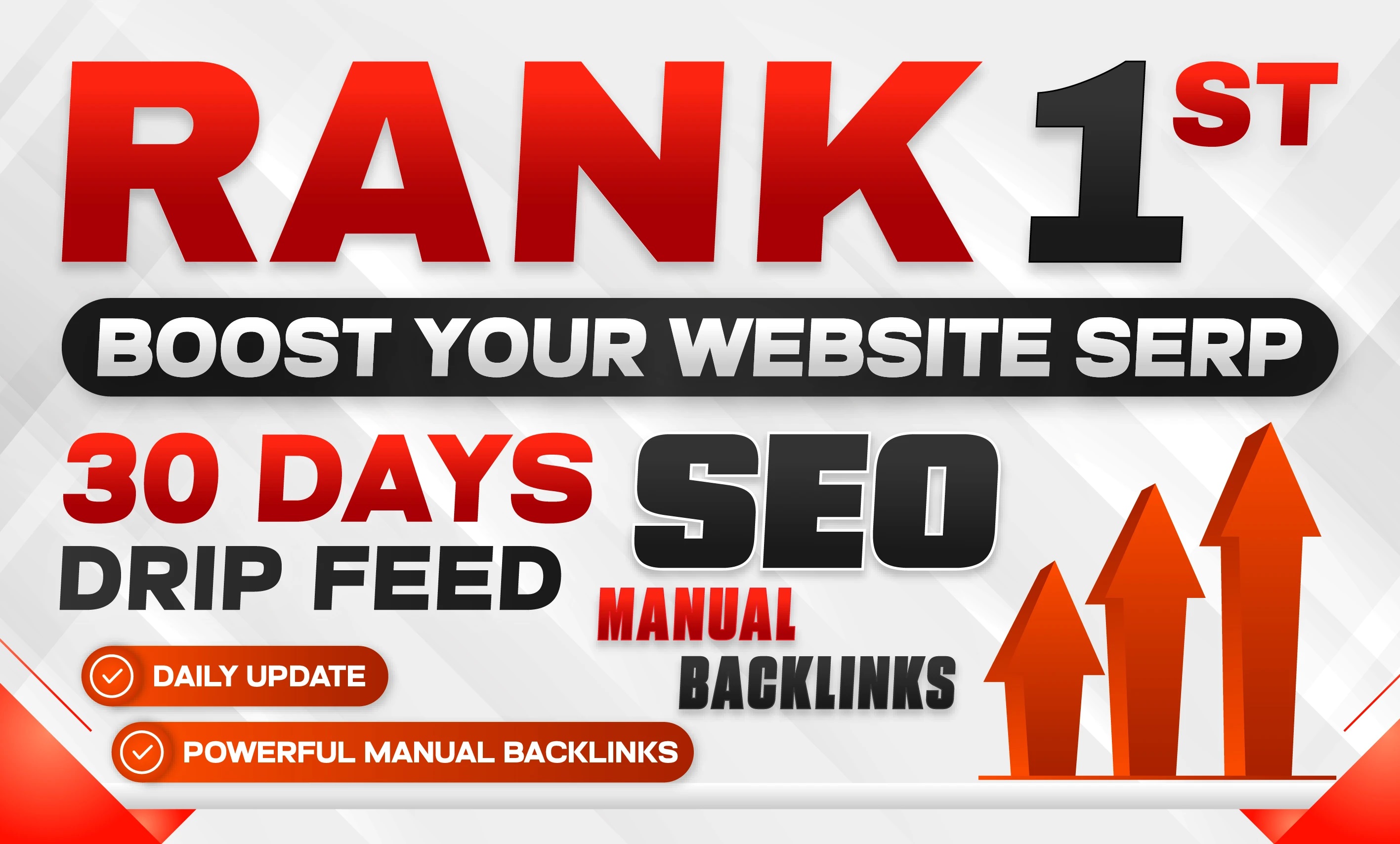 Rank Your Website On Google, 30 Days Dripfeed White ...