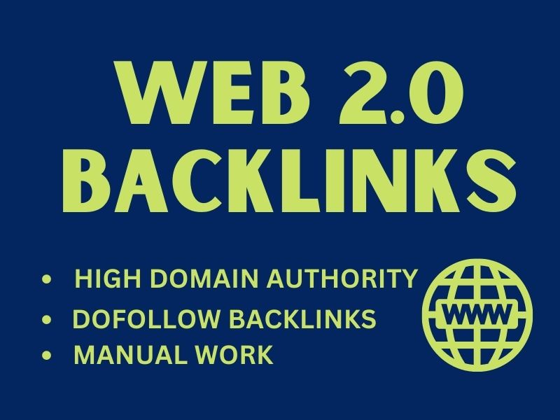 I will build 50 web 2 0 backlinks to high authority w...