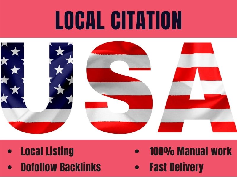 I will provide 50 USA local citations to the top busi...