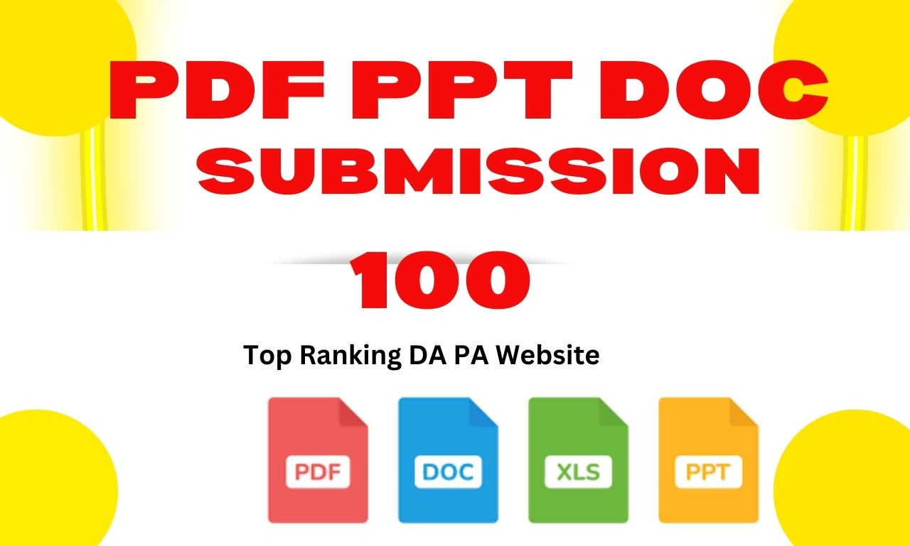 I Will do Manual 100 PDF/PTT/DOC Submission Creation ...