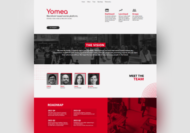 I will create a responsive landing page for your serv...