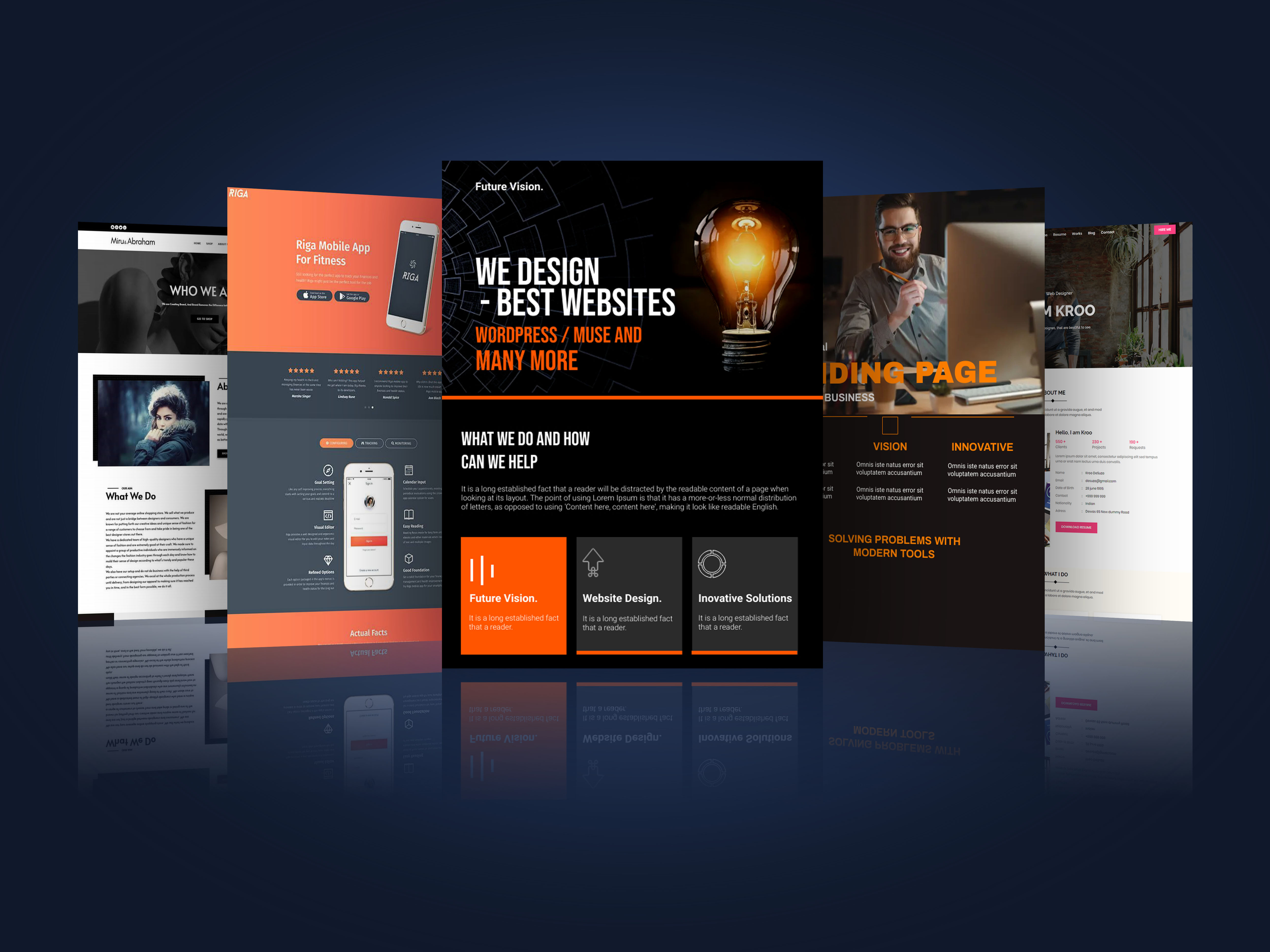 I will create a business wordpress website